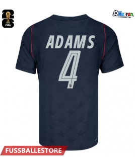 Günstige Vereinigte Staaten Tyler Adams #4 Auswärtstrikot WM 2026 Kurzarm